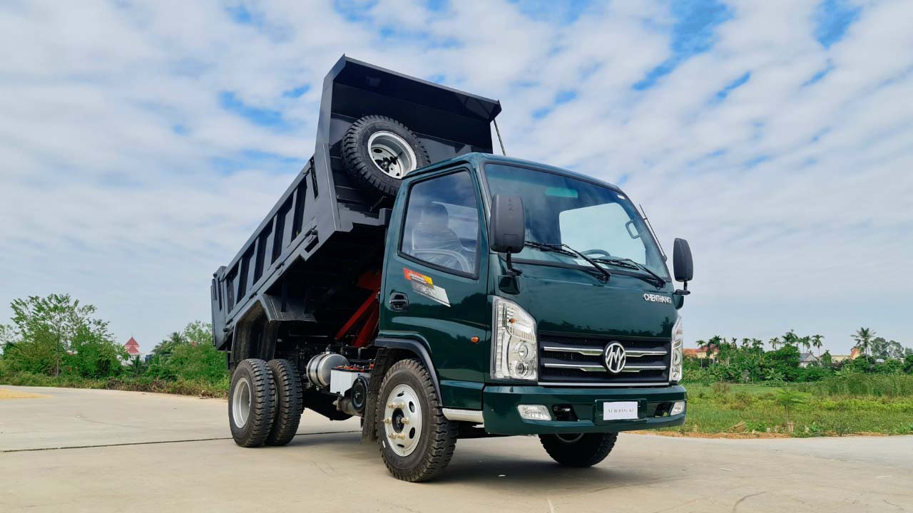 Xe tải ben Chiến Thắng 3.48 tấn đời mới Xe tải ben Chiến Thắng 3.48 tấn đời mới