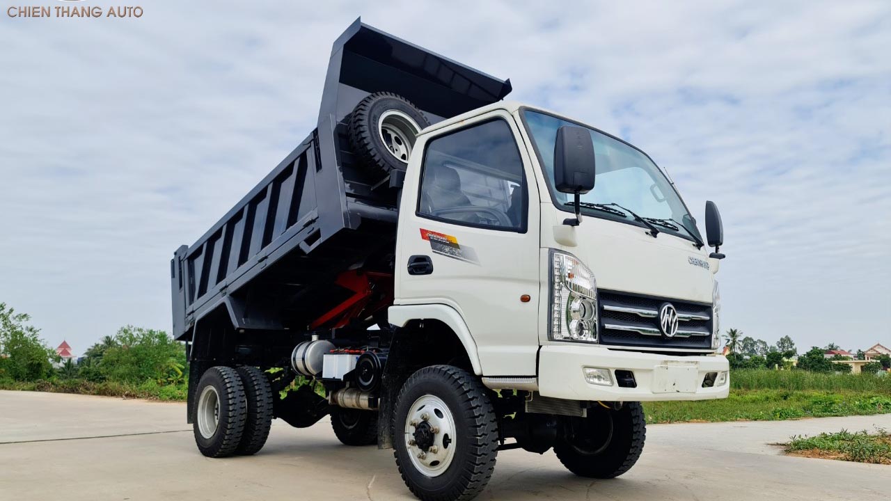 Xe tải ben Chiến Thắng 4.65 tấn 2 cầu Euro 4
