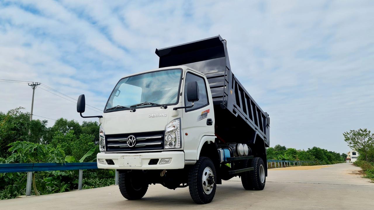 Xe tải ben Chiến Thắng 4.65 tấn 2 cầu Euro 4