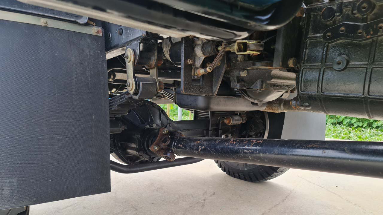 Cầu trước của xe tải ben Chiến Thắng 4t65 2 cầu