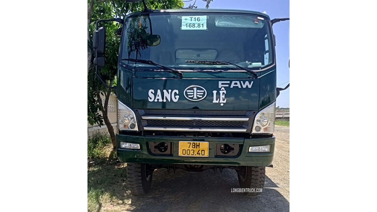 Xe tải ben Chiến Thắng đăng ký biển vàng Xe tải ben Chiến Thắng đăng ký biển vàng