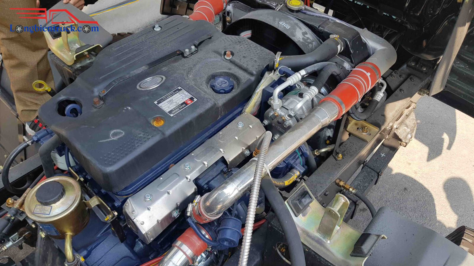 Động cơ xe ben Hoa Mai 7t35 2 cầu