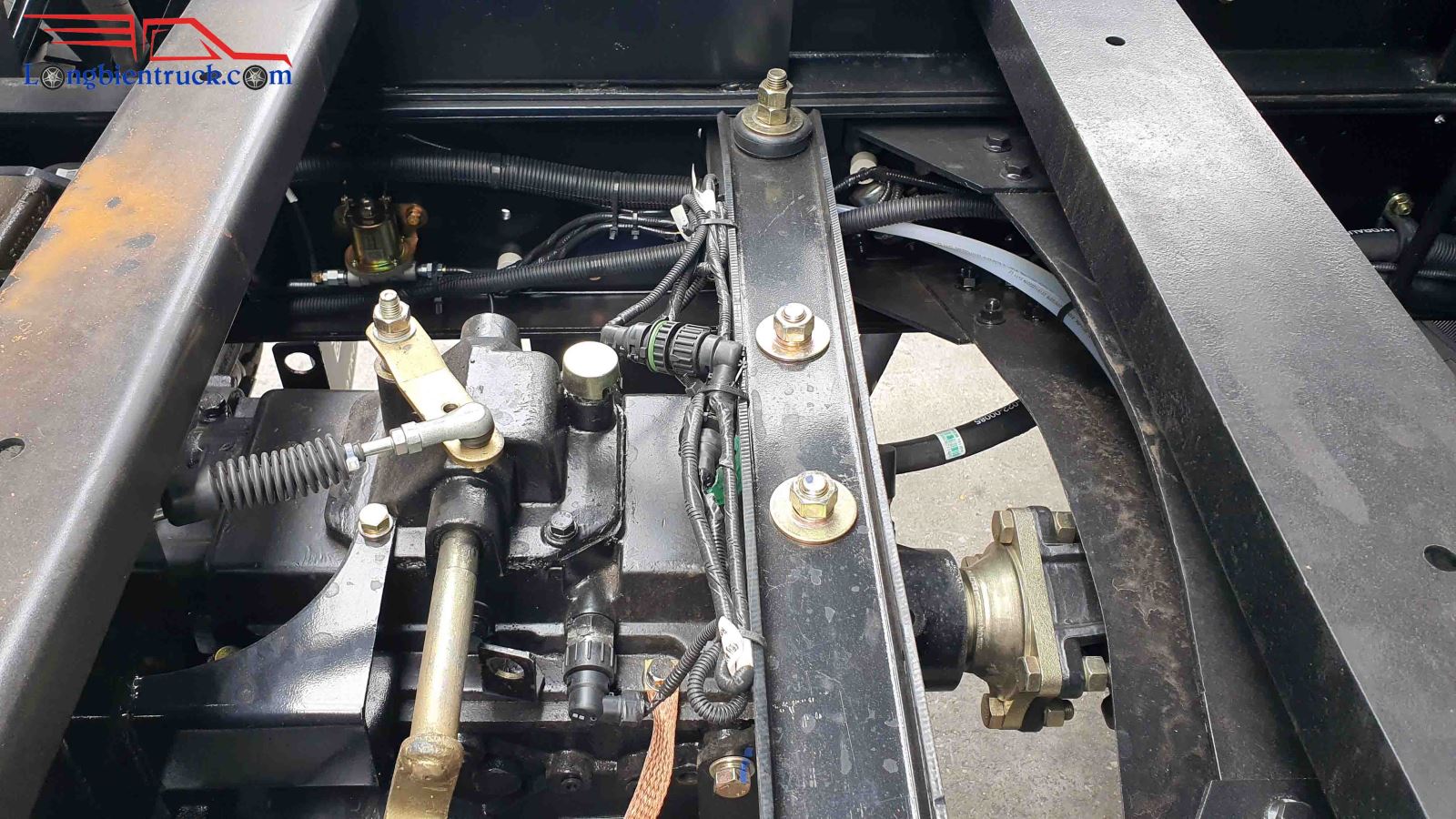 Hộp số to và khoẻ của xe Hộp số to và khoẻ của xe