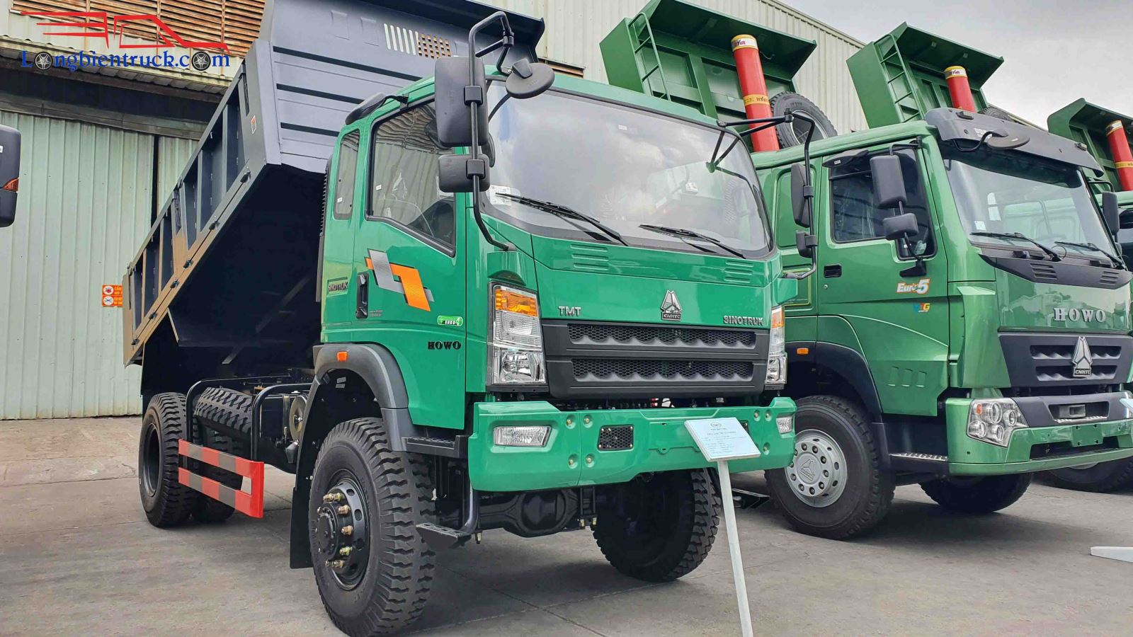 Xe tải ben TMT Sinotruck 9 tấn 2 cầu ST11890D2
