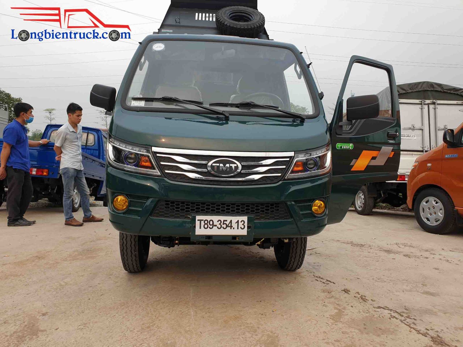 Mặt trước cabin xe tải ben TMT 1 tấn Mặt trước cabin xe tải ben TMT 1 tấn