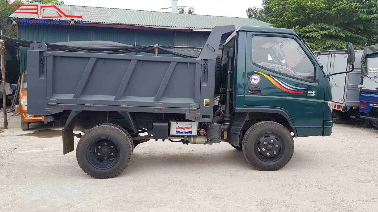 Xe tải ben TMT 2.4 tấn Euro 4 ZB5024D