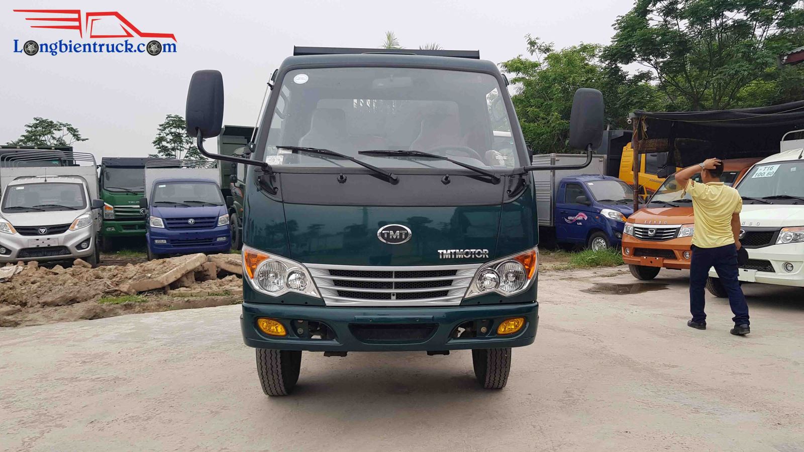 Xe tải ben TMT 2.4 tấn Euro 4 ZB5024D