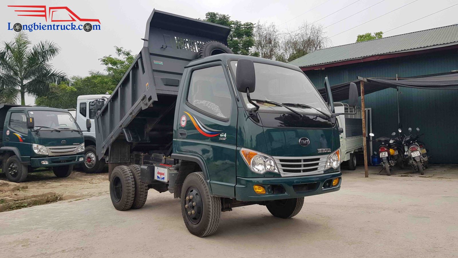 Tổng thể xe tải ben TMT 2.4 tấn Tổng thể xe tải ben TMT 2.4 tấn