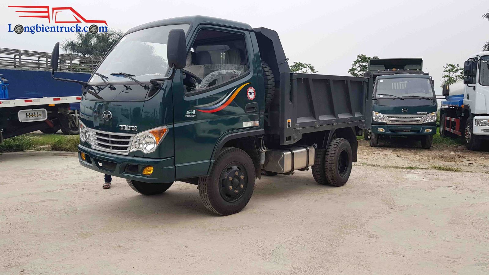 Xe tải ben TMT 2.4 tấn