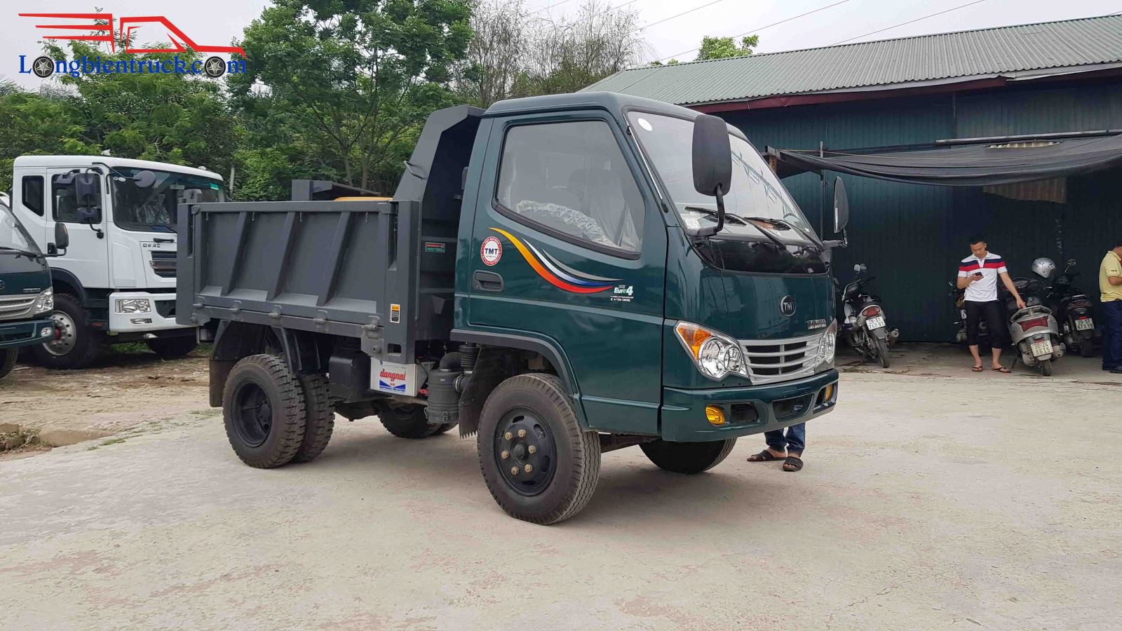 Tổng thể xe tải ben TMT 2.4 tấn