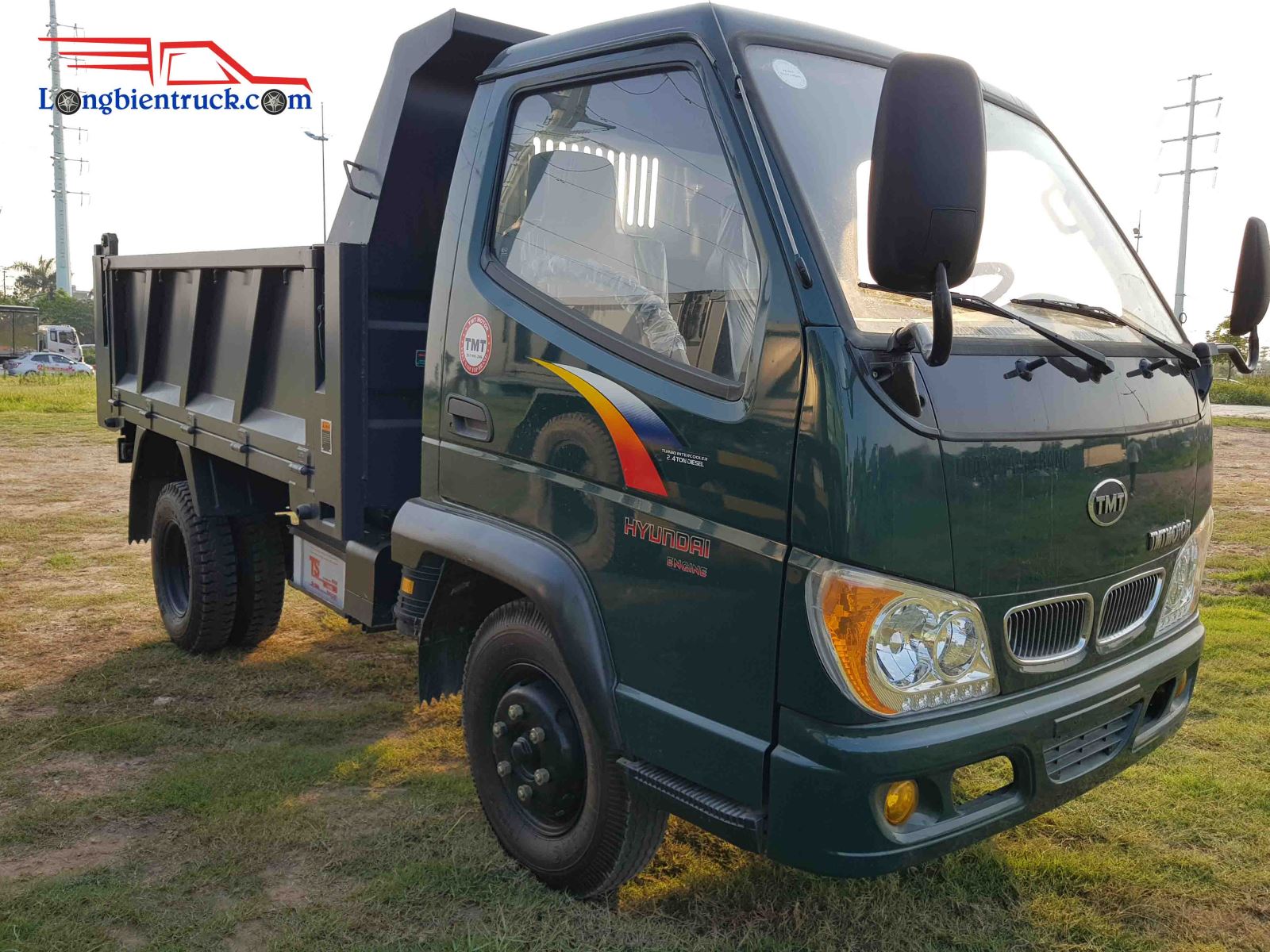 Xe tải ben TMT 2 tấn 4 động cơ Hyundai HD6024D
