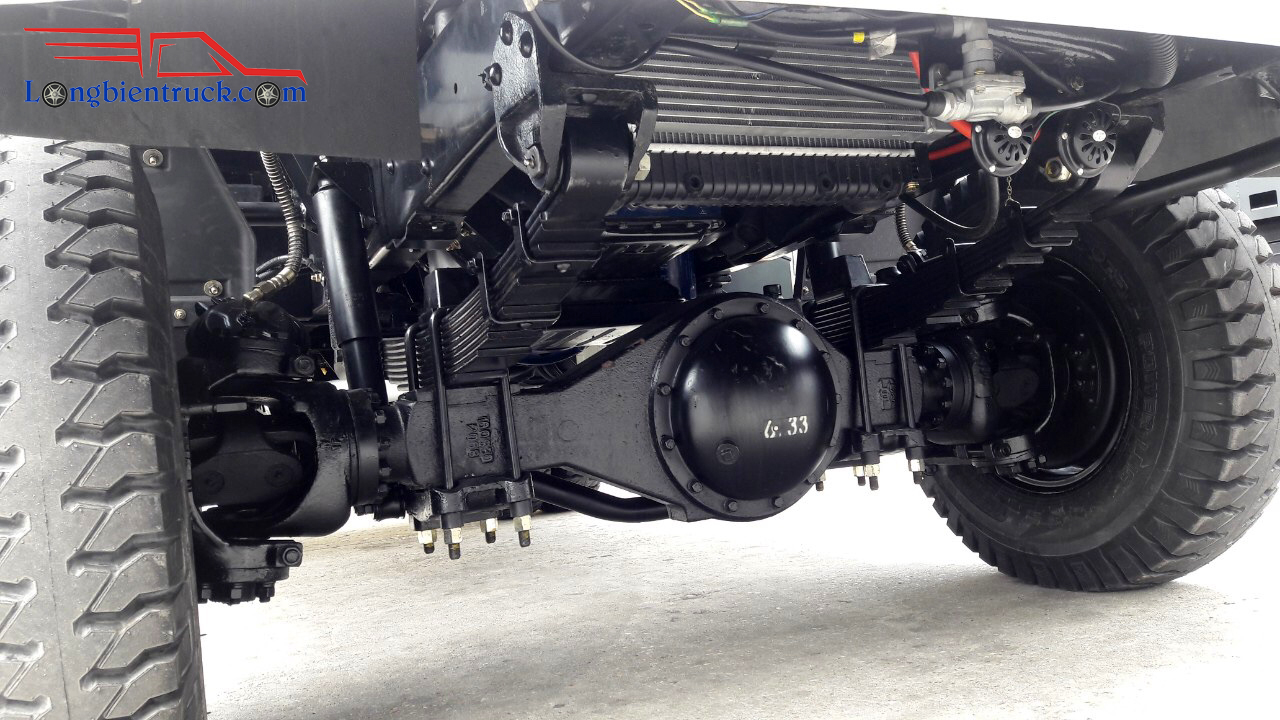 Khung gầm chắc chắn với cầu trước 3,5 tấn Khung gầm chắc chắn với cầu trước 3,5 tấn