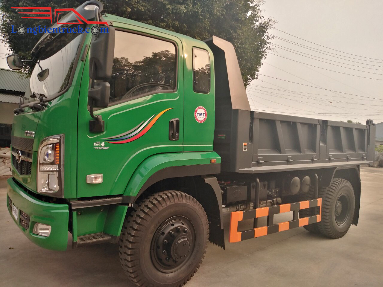 Dòng xe ben 2 cầu Euro 4 mới nhất của TMT