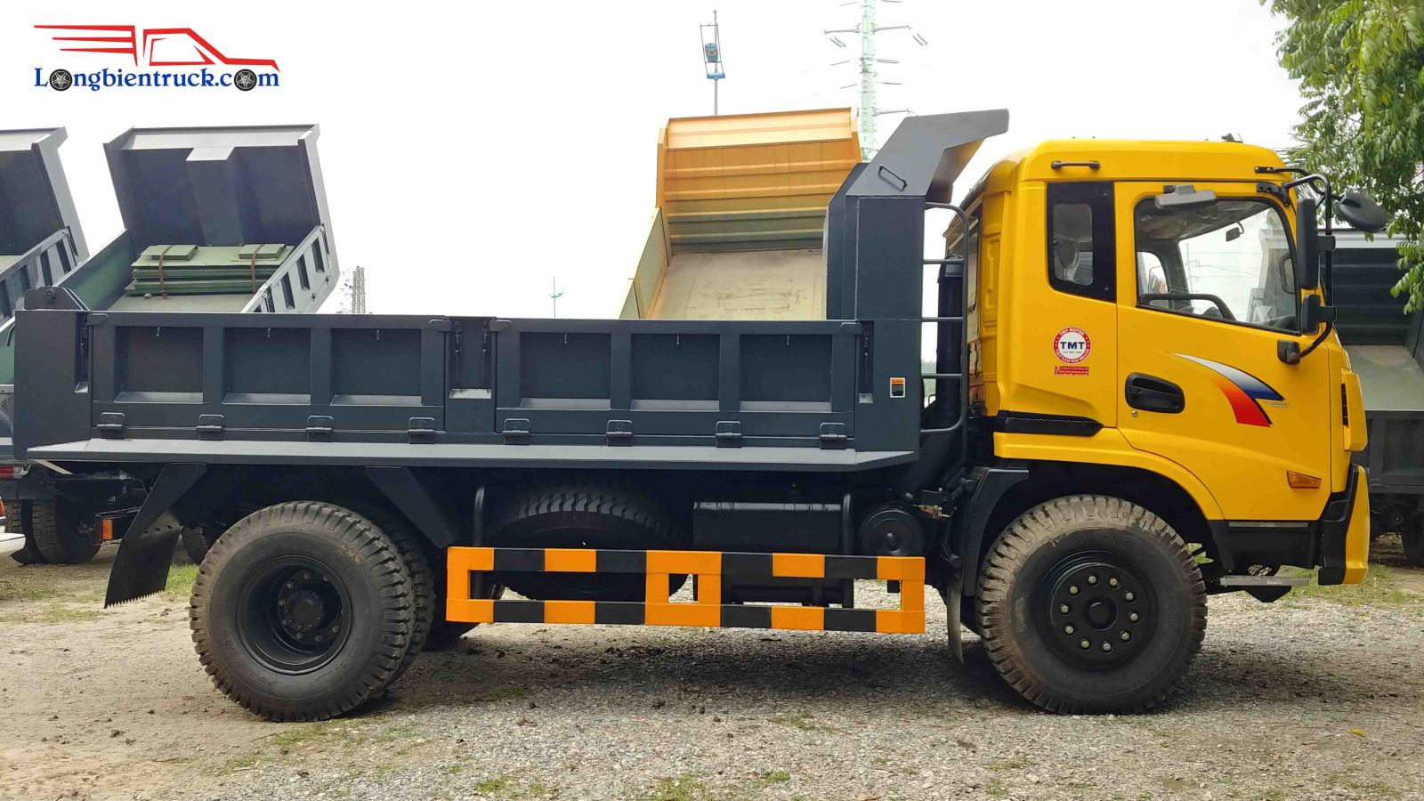 Xe tải ben TMT 8 tấn mặt quỷ KC13280D Xác nặng