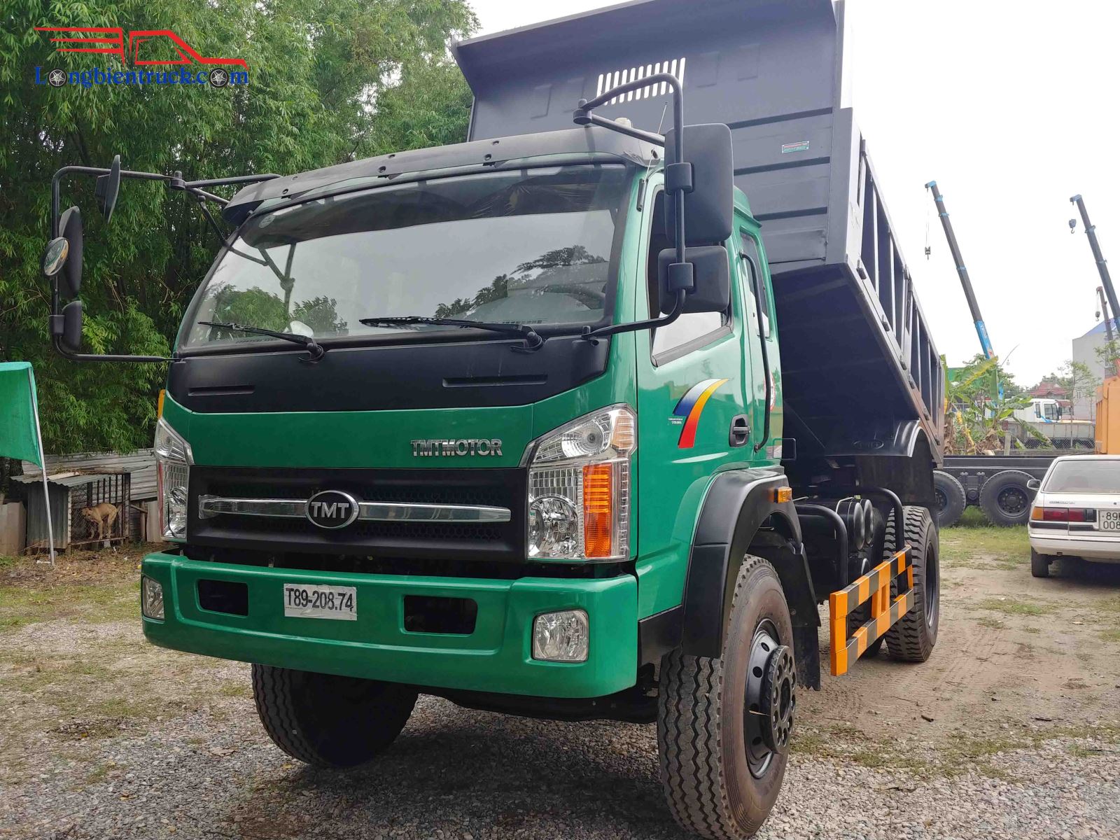 Tổng thể xe tải ben TMT 9 tấn Tổng thể xe tải ben TMT 9 tấn