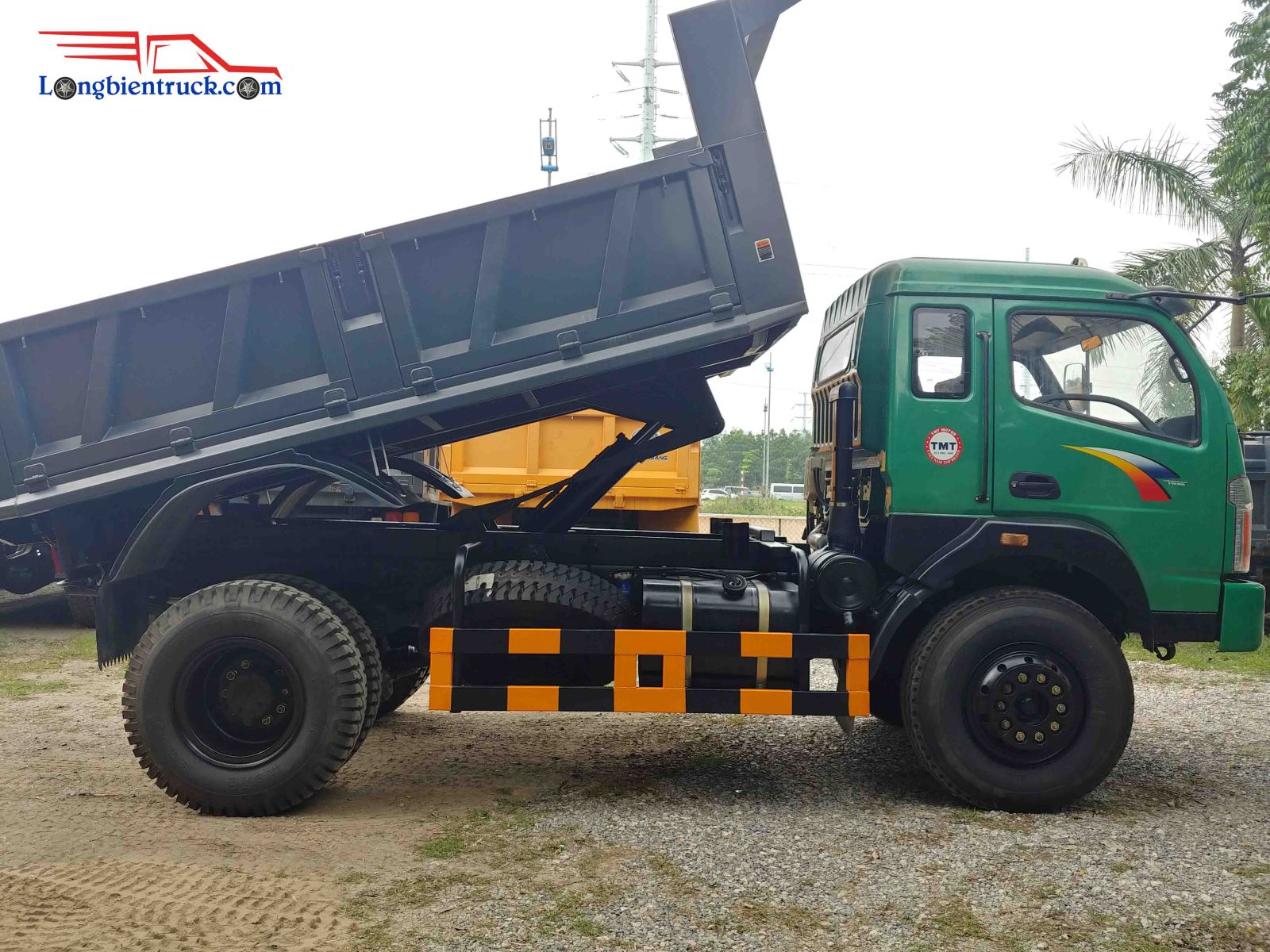 Thùng hàng xe tải ben TMT Cửu Long 9 tấn