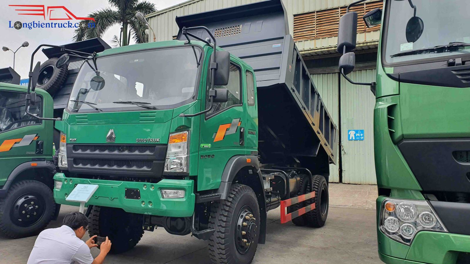 Tổng thể xe TMT Sinotruk 8.5 tấn 2 cầu Tổng thể xe TMT Sinotruk 8.5 tấn 2 cầu