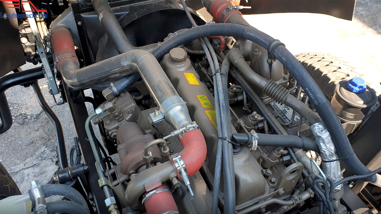 Động cơ xe ben Howo Sinotruk 7t1 2 cầu dầu Động cơ xe ben Howo Sinotruk 7t1 2 cầu dầu