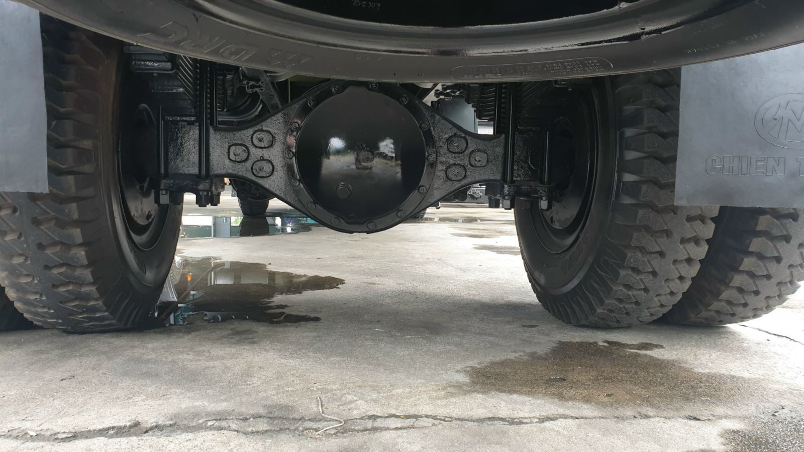 Xe tải Chiến Thắng 7t2 thùng khung mui bạt dài 6m7