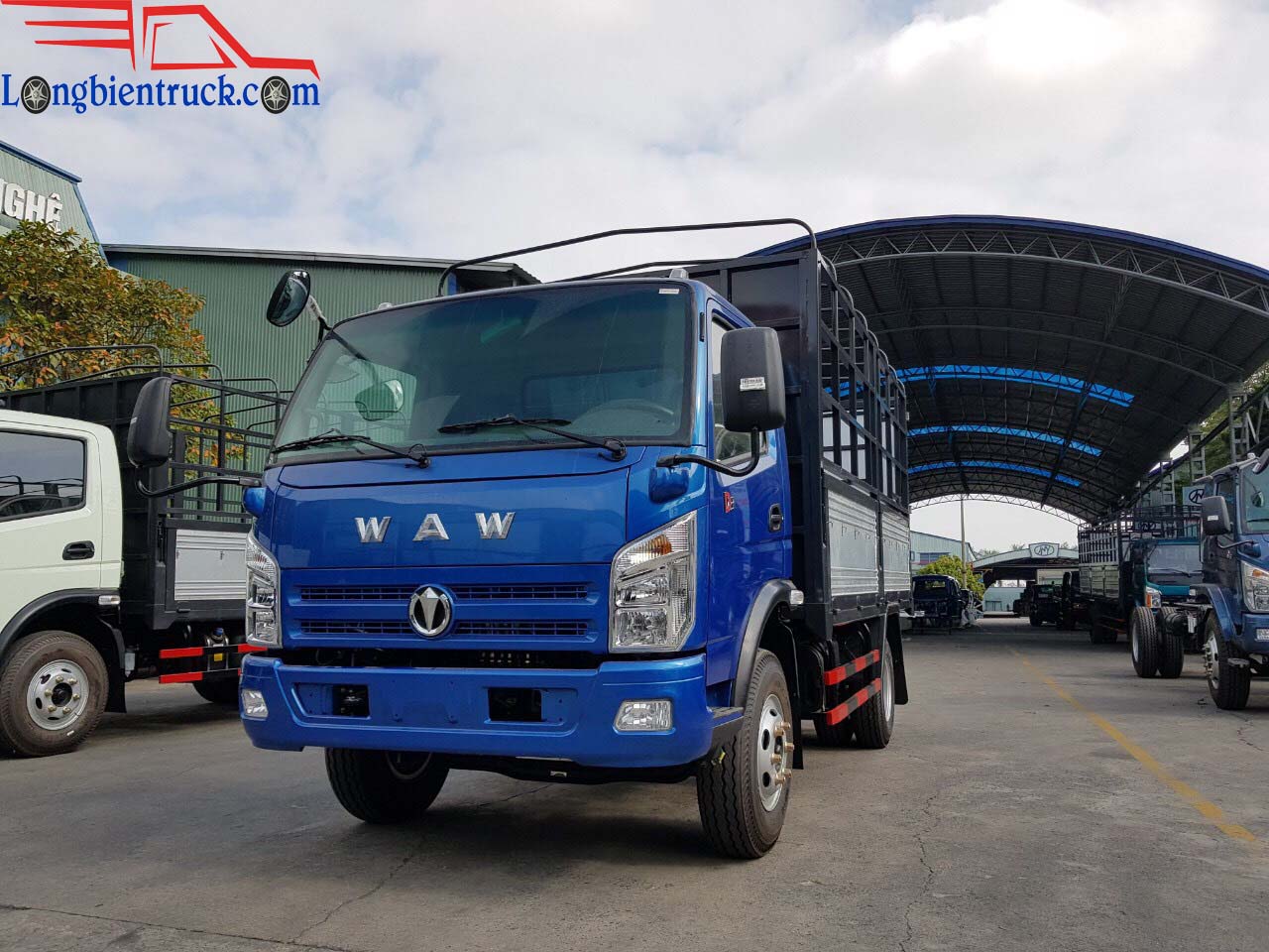 Ngoại thất xe tải Chiến Thắng WAW 6t1 thùng mui bạt