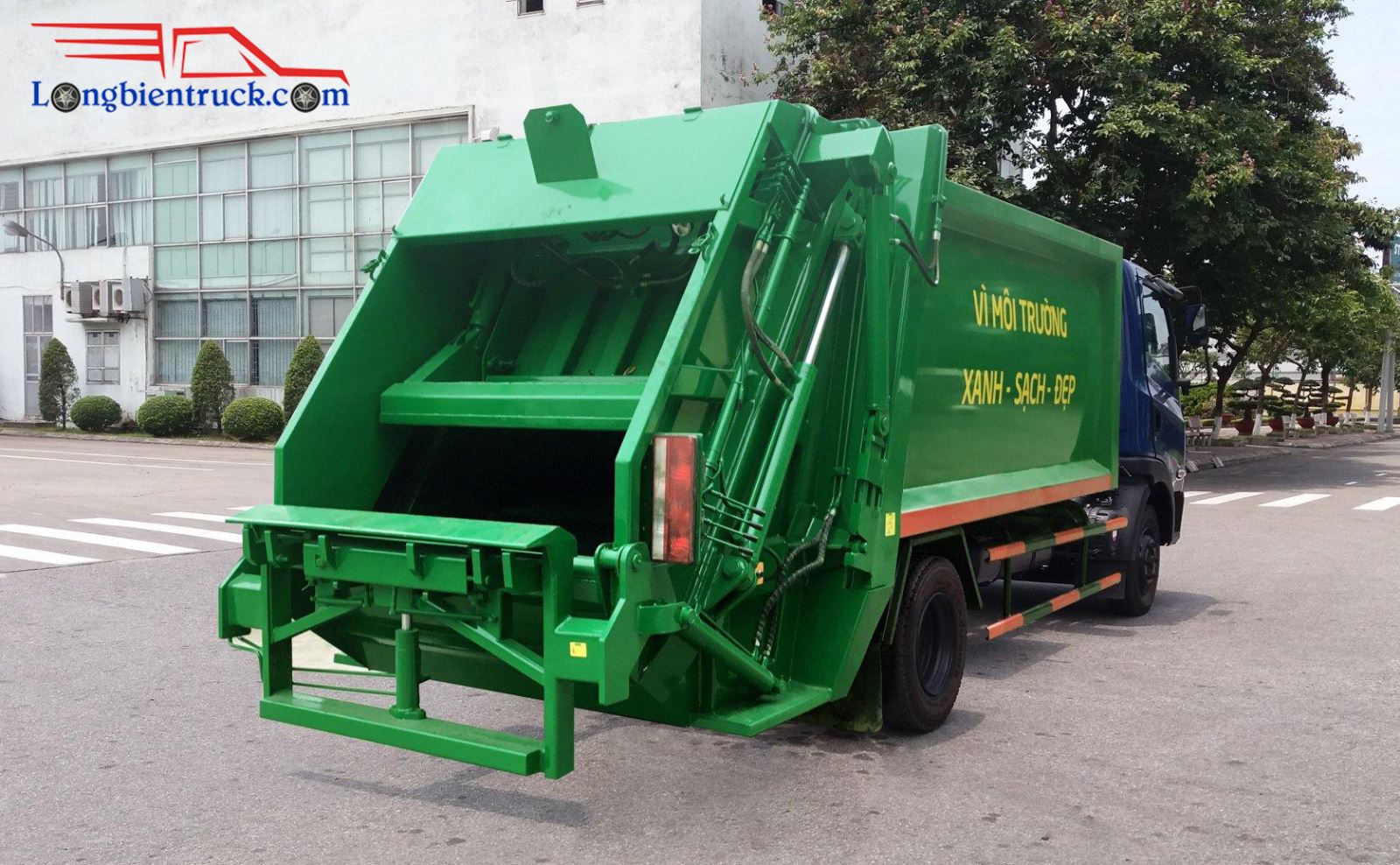 Xe TMT TATA Ultra 814 chở rác ép rác chuyên dùng