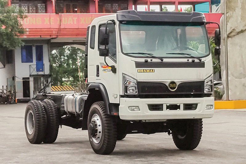 Tổng thể xe tải Hoa Mai 2 cầu dầu Tổng thể xe tải Hoa Mai 2 cầu dầu