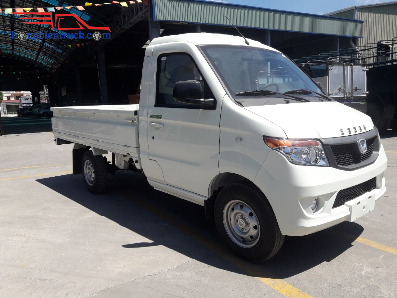 Tổng thể thiết kế xe tải kenbo thùng lửng