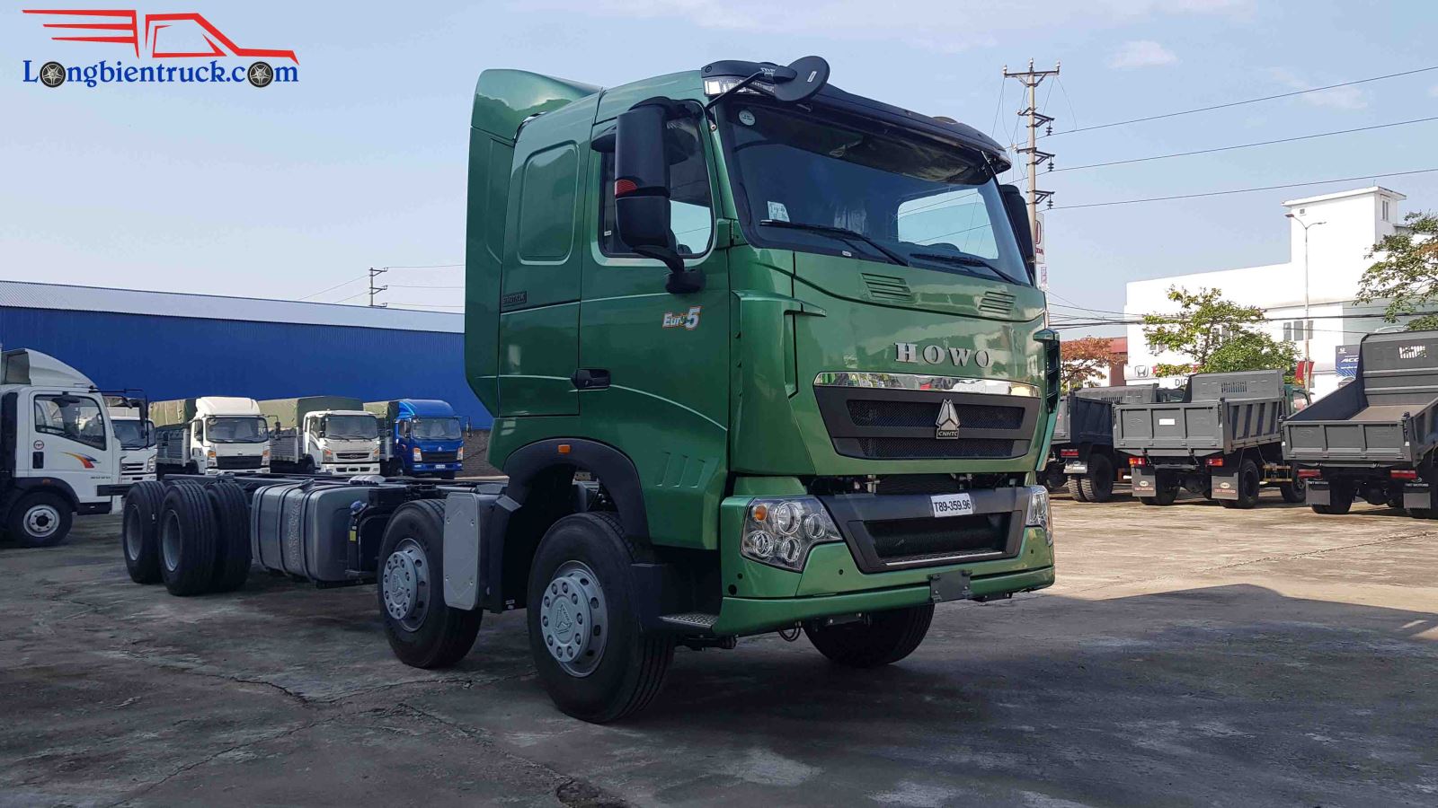Thiết kế siêu đẹp trên xe tải Howo Sinotruck E5