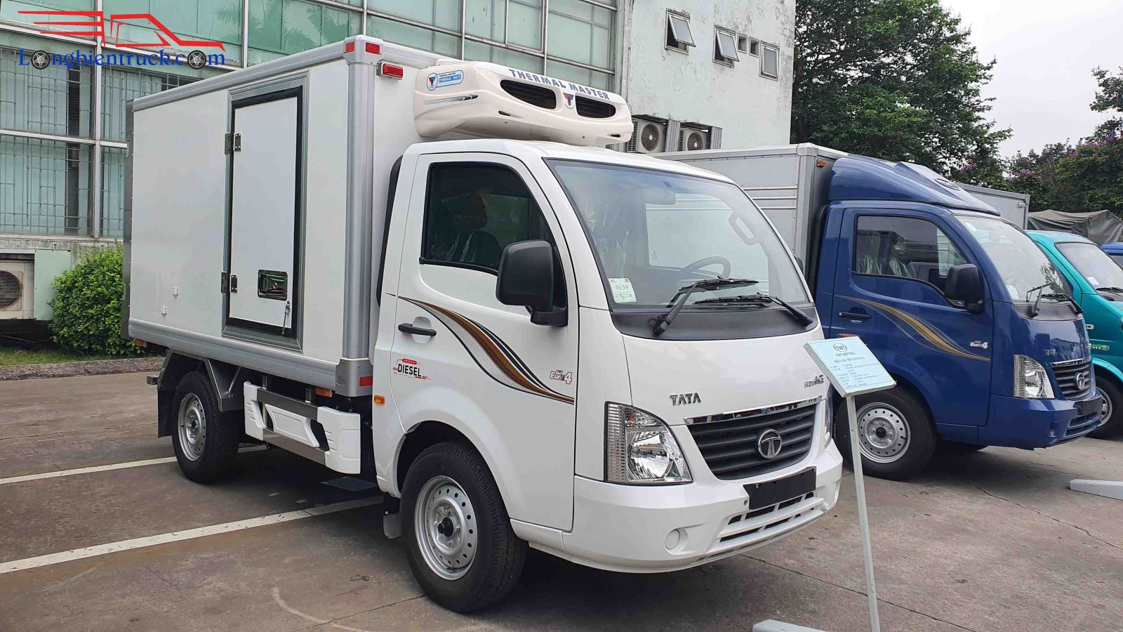 Xe tải TMT TATA 1.2 tấn thùng đông lạnh Euro 4