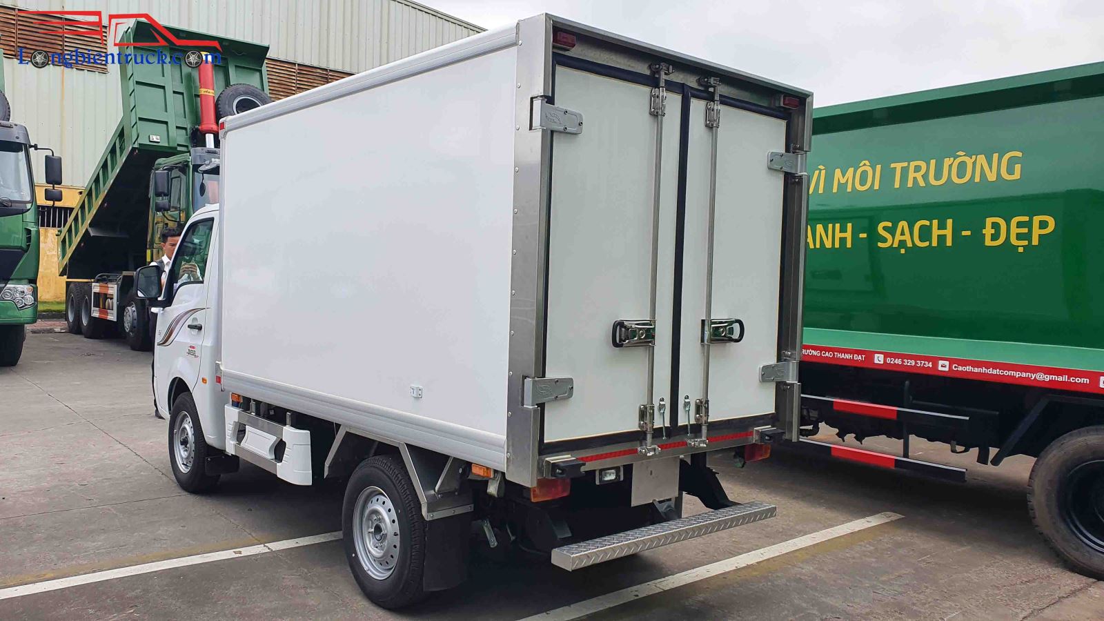 Xe tải TMT TATA 1.2 tấn thùng đông lạnh Euro 4