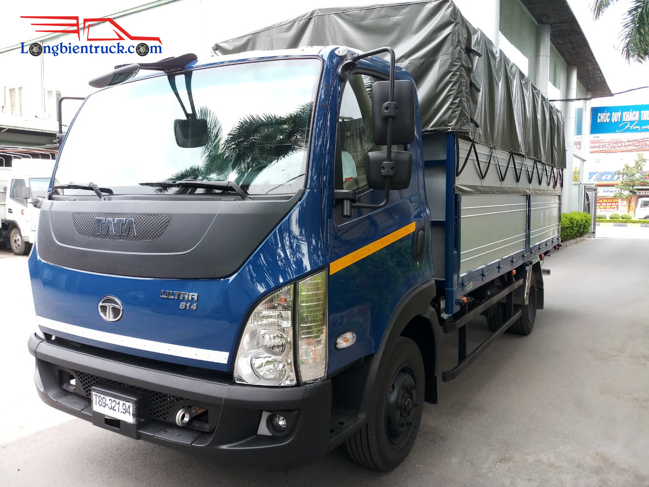 Xe tải TATA Ultra 814 thùng khung mui phủ bạt 7.5 tấn thùng 5m2