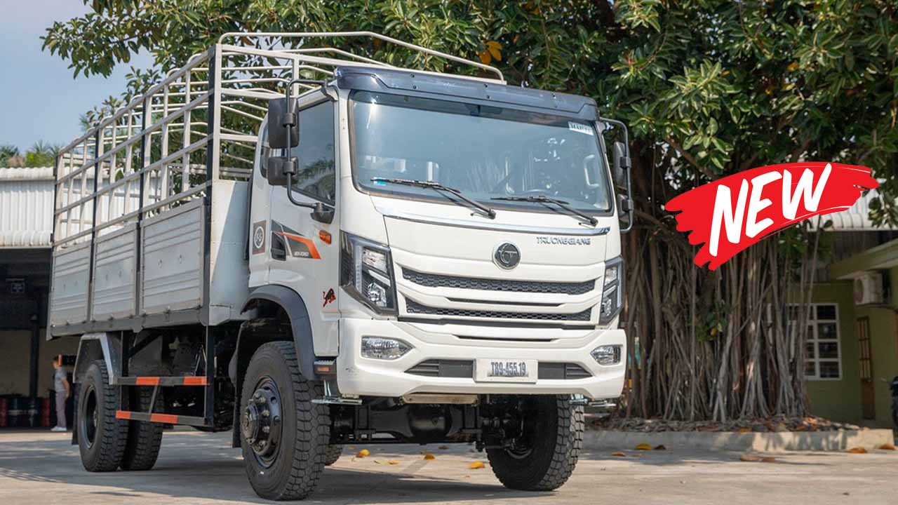 Xe tải Trường Giang 2 cầu dầu 2022 Xe tải Trường Giang 2 cầu dầu 2022