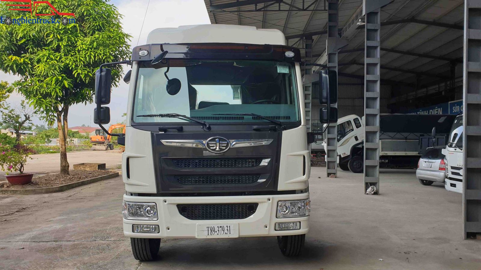 Mặt trước cabin xe tải Trường Giang 7.1 tấn chassis Mặt trước cabin xe tải Trường Giang 7.1 tấn chassis