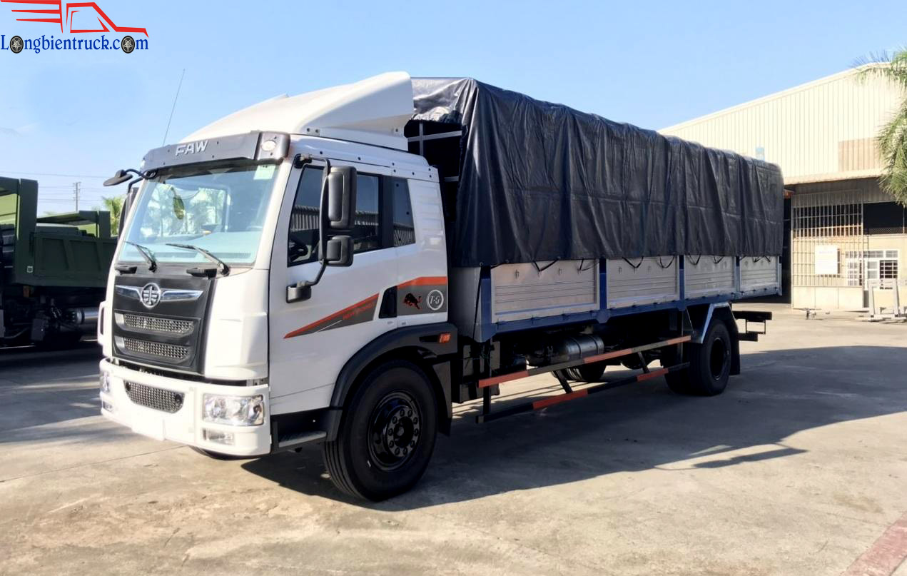 Xe tải Trường Giang 7t1 tấn thùng dài 7m88 thùng khung mui phủ bạt