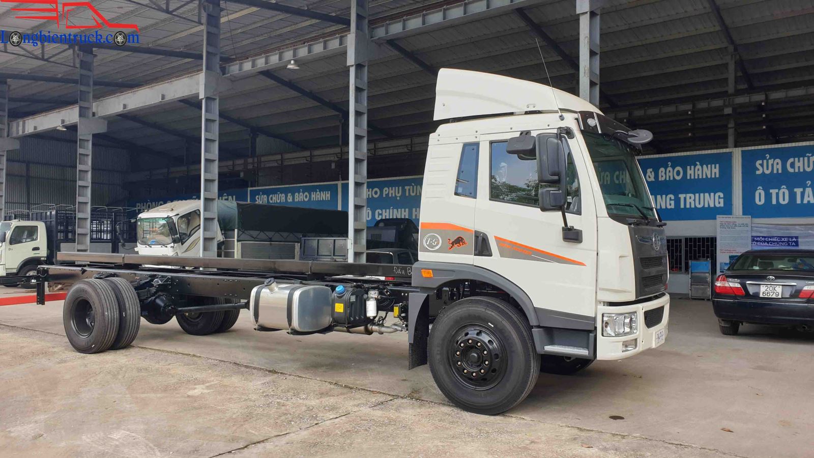 Tổng thể xe tải Trường Giang 7t1 chassis Tổng thể xe tải Trường Giang 7t1 chassis