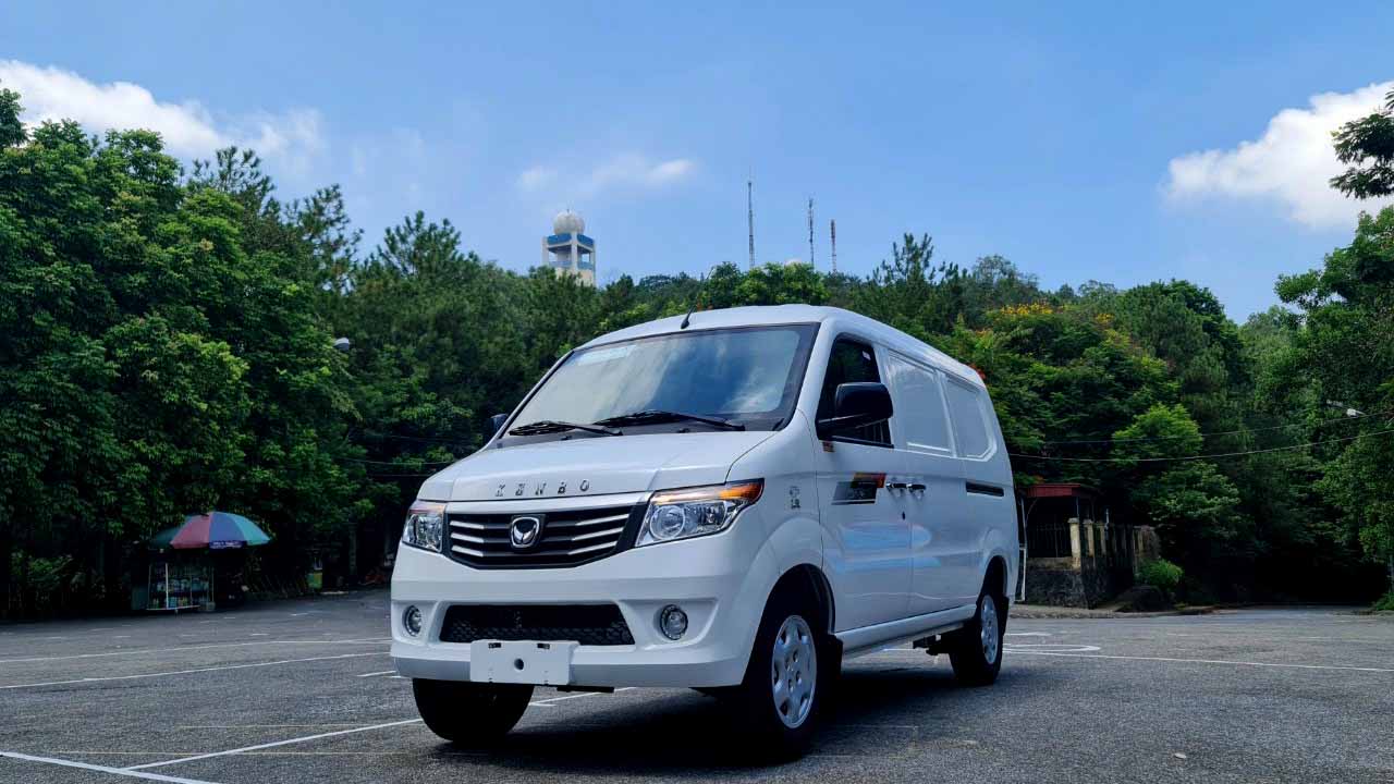 Tổng thể xe tải van Kenbo 2 chỗ 2022