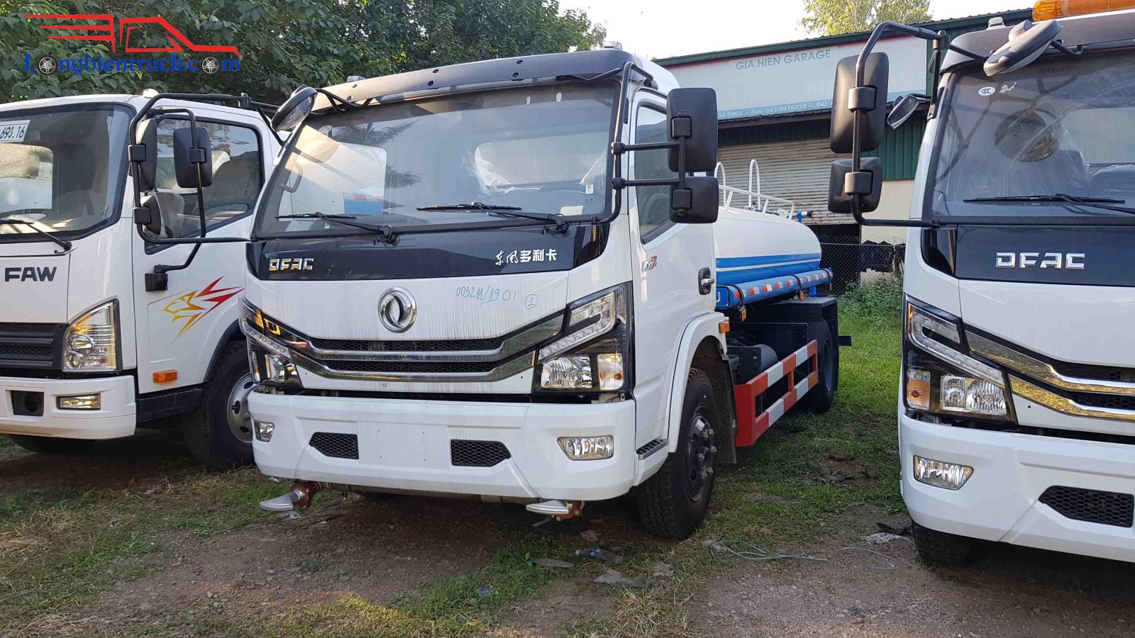 Xe phun nước rửa đường 5 khối dongfeng nhập khẩu Euro 5